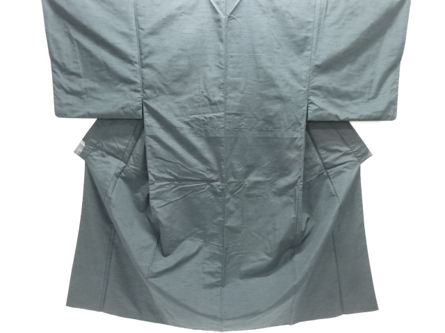 JAPANESE KIMONO / ANTIQUE MENS ENSEMBLE KIMONO / SILK / HAND WOVEN / FUSHI TSUMUGI